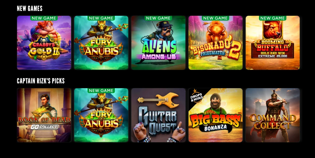 rizk games